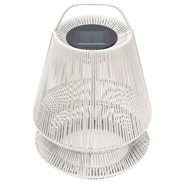 Obrázky: Solární lampa se stínítkem z rec. mat., světle šedé, Obrázek 5