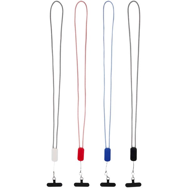 Obrázky: Modrá šňůrka na krk s integrovaným 27 W 5v1 kabelem, Obrázek 7