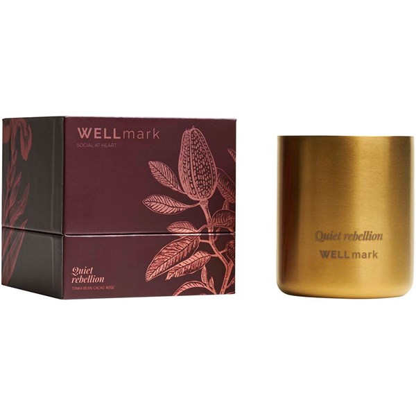 Obrázky: Wellmark vonná sójová svíčka 210g, zlatá, Obrázek 5