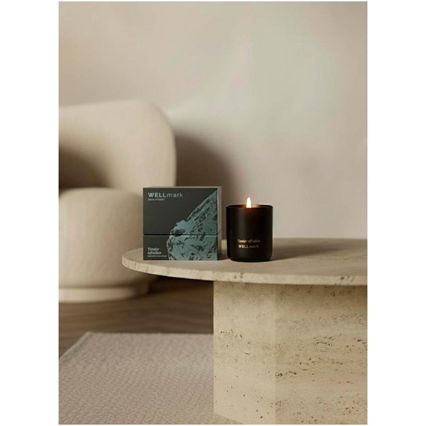 Obrázky: Wellmark vonná sójová svíčka 210g, černá, Obrázek 9