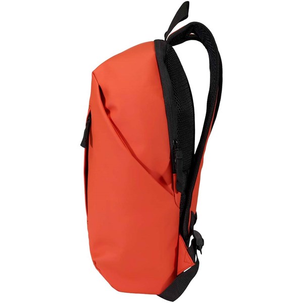 Obrázky: Cihlový rolovací batoh 18L na notebook 15″z PU kůže, Obrázek 8