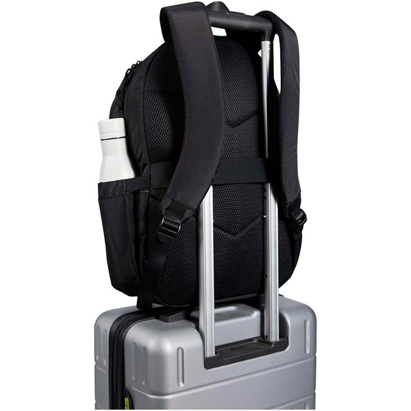 Obrázky: Černý batoh na notebook 15,6″ z rec.GRS, 18L, Obrázek 4