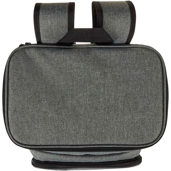 Obrázky: Šedý termo batoh na piknik se sadou příborů, 20L, Obrázek 7