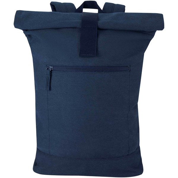 Obrázky: Modrý rolovací batoh 16L na notebook 14″, Obrázek 7