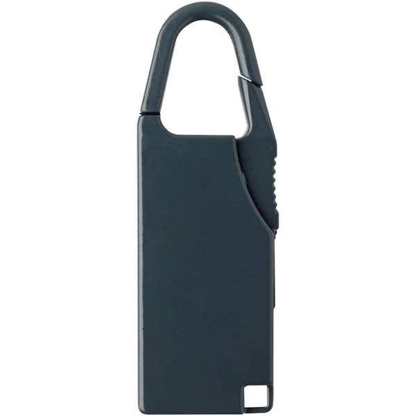 Obrázky: Kovový zámek na zavazadlo, modrý, Obrázek 2