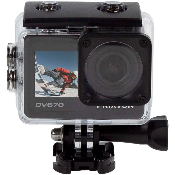 Obrázky: Prixton DV670 4K akční kamera se dvěma obrazovkami, Obrázek 5
