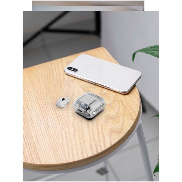 Obrázky: Prixton TWS162 sluchátka s technologií ENC, bílé, Obrázek 6