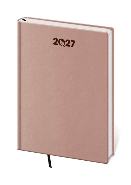 Obrázky: EKO 2027, denní A5 hnědý diář