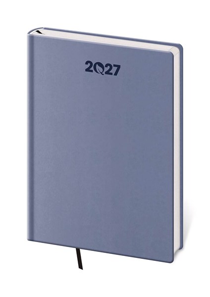 Obrázky: EKO 2027, týdenní A5 šedo-fialový diář