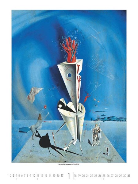 Obrázky: SALVADOR DALÍ, nástěnný kalendář 420x560 mm, Obrázek 2