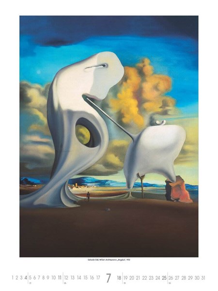 Obrázky: SALVADOR DALÍ, nástěnný kalendář 420x560 mm, Obrázek 11