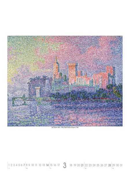 Obrázky: IMPRESSIONISTS, nástěnný kalendář 420x560 mm, Obrázek 7