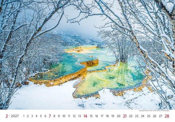 Obrázky: NATIONAL PARKS, nástěnný kalendář 450 x 315mm, Obrázek 3