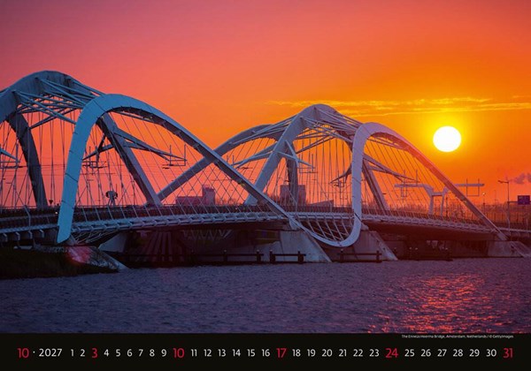 Obrázky: BRIDGES, nástěnný kalendář 450 x 315mm, Obrázek 11