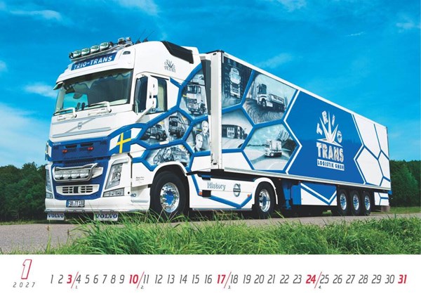 Obrázky: TRUCKS, nástěnný kalendář 485x340 mm, Obrázek 2