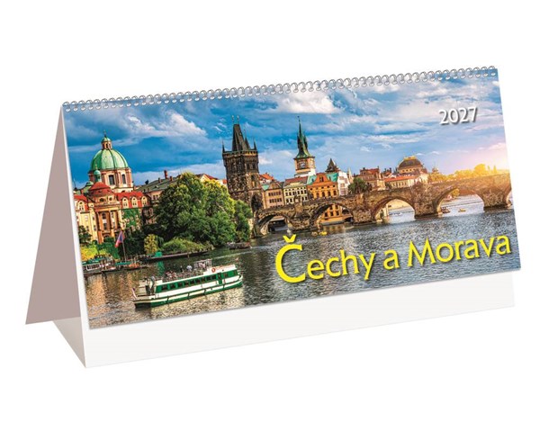 Obrázky: Stolní týdenní kalendář ČECHY A MORAVA