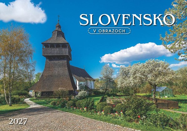 Obrázky: SLOVENSKO V OBRAZOCH, nástenný kalendár 485x340 mm
