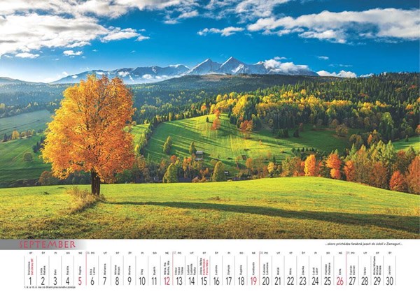 Obrázky: SLOVENSKO V OBRAZOCH, nástenný kalendár 485x340 mm, Obrázek 13