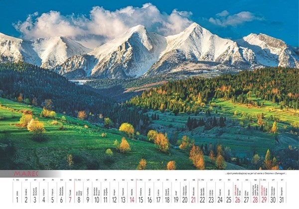 Obrázky: SLOVENSKO V OBRAZOCH, nástenný kalendár 485x340 mm, Obrázek 7