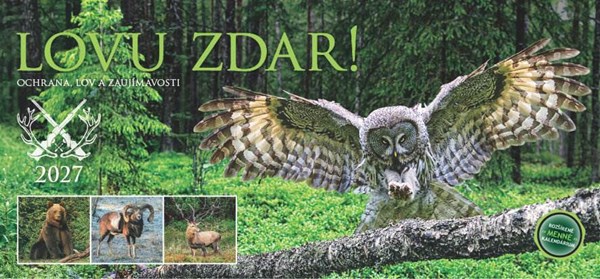 Obrázky: LOVU ZDAR, stolový kalendár, 297x138 mm, Obrázek 2