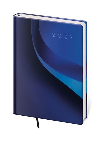 Obrázky: COLOR 2027, denní diář A5 modrý
