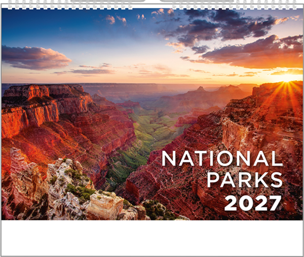 Obrázky: NATIONAL PARKS, nástěnný kalendář 450 x 315mm