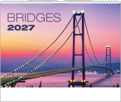 Obrázky: BRIDGES, nástěnný kalendář 450 x 315mm
