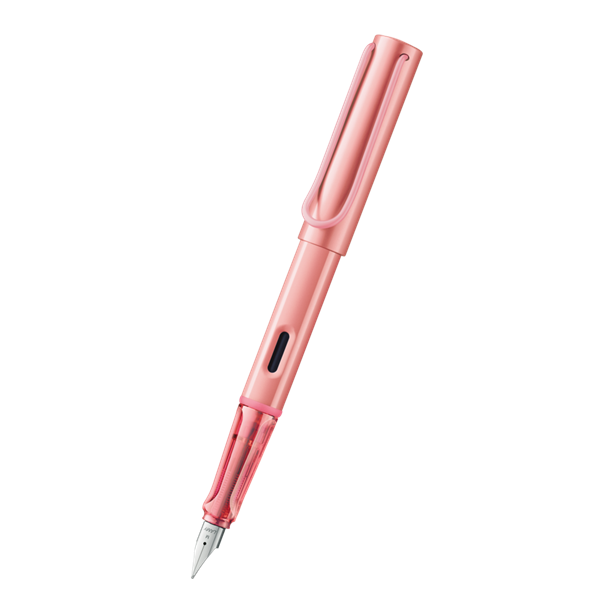Obrázky: LAMY Al-star flamingo, plnicí pero, hrot EF