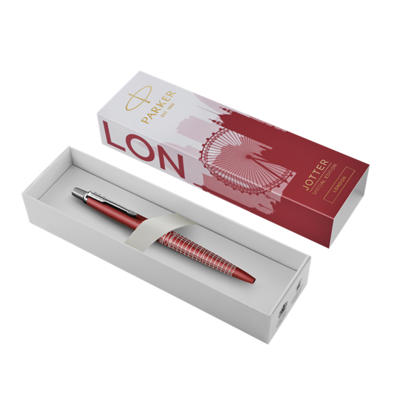 Obrázky: PARKER Jotter SE London Red CT, kuličkové pero, Obrázek 3