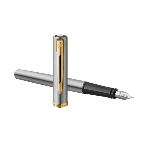 Obrázky: WATERMAN Impression Stainless Steel GT, pl. pero, M, Obrázek 3