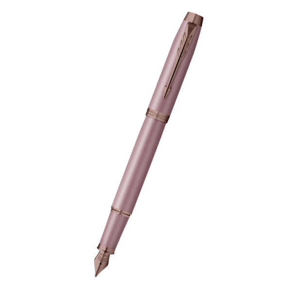 Obrázky: PARKER IM Finishing Touch Mauve, plnicí pero, hr.M