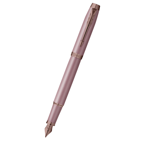 Obrázky: PARKER IM Finishing Touch Mauve, plnicí pero, hr.F
