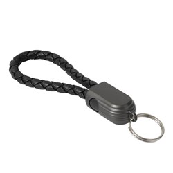 Obrázky: Kovová klíčenka s rychlonabíjecím 60W USB-C kabelem