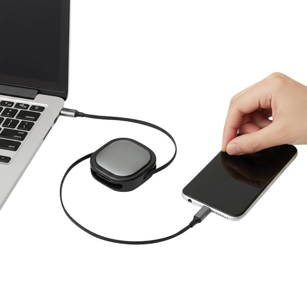 Obrázky: Samonavíjecí 60W nabíjecí/ datový kabel USB-C, Obrázek 6
