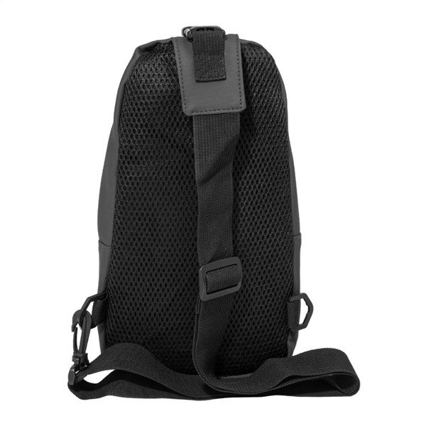 Obrázky: Nepromokavá crossbody RPET taška, šedá, Obrázek 4