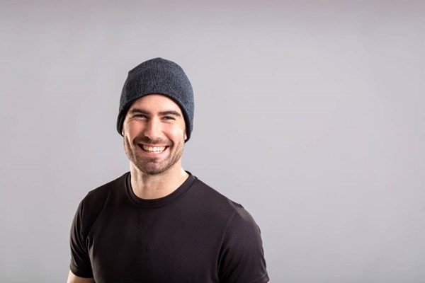 Obrázky: Sport. zimní čepice z reflexního materiálu, šedá, Obrázek 3