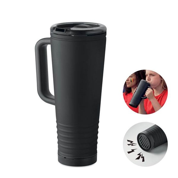 Obrázky: Černý termohrnek Howler Cup 700 ml, Obrázek 2