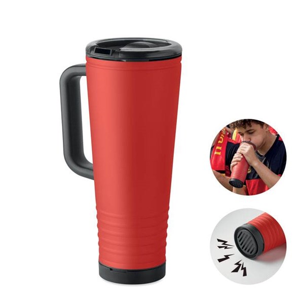 Obrázky: Červený termohrnek Howler Cup 700 ml, Obrázek 2