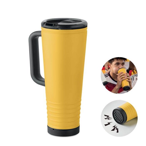 Obrázky: Žlutý termohrnek Howler Cup 700 ml, Obrázek 2