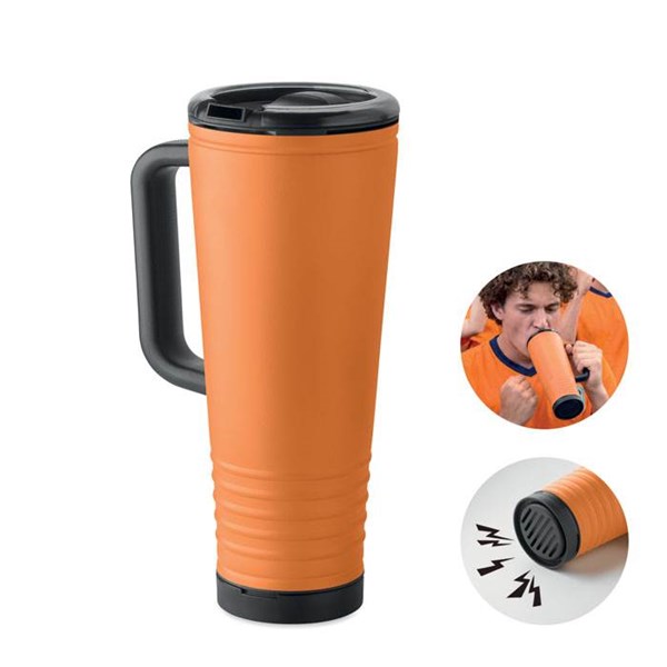 Obrázky: Oranžový termohrnek Howler Cup 700 ml, Obrázek 2