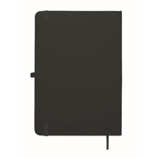Obrázky: Černý a5 recyklovaný PU zápisník, Obrázek 5