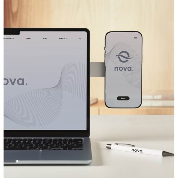 Obrázky: Stříbrný magnetický držák na telefon, Obrázek 12