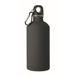 Obrázky: Černá jednostěnná nerez láhev 500 ml