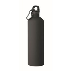 Obrázky: Černá jednostěnná nerez láhev 750 ml