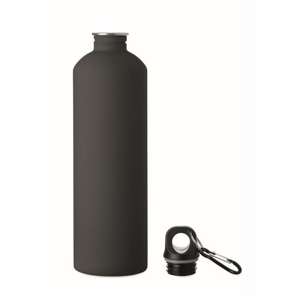 Obrázky: Černá jednostěnná nerez láhev 750 ml, Obrázek 2