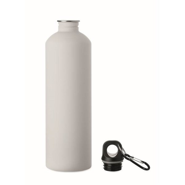 Obrázky: Bílá jednostěnná nerez láhev 750 ml, Obrázek 2