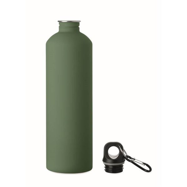 Obrázky: Tmavě zelená jednostěnná nerez láhev 750 ml, Obrázek 2