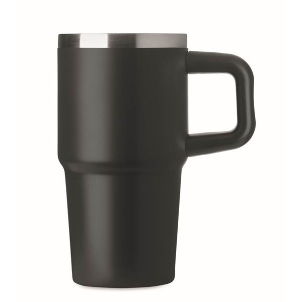 Obrázky: Černý termohrnek s dvojitou stěnou 500 ml, Obrázek 7