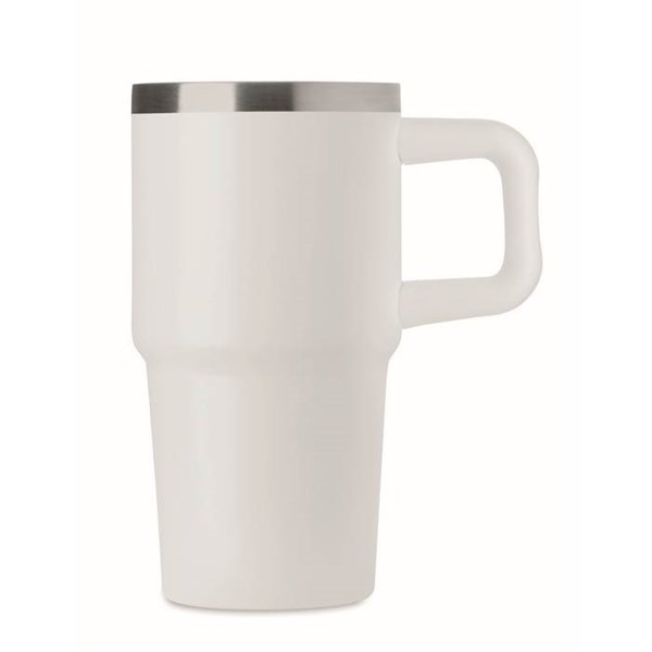 Obrázky: Bílý termohrnek s dvojitou stěnou 500 ml, Obrázek 7