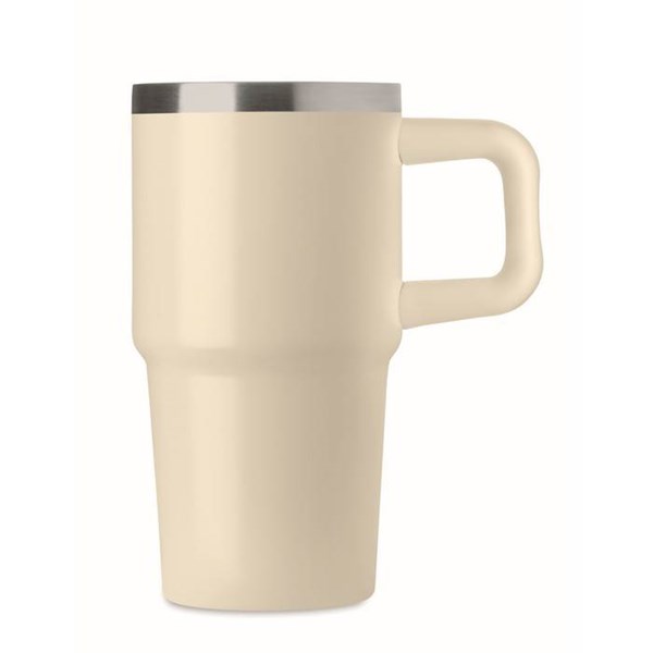 Obrázky: Béžový termohrnek s dvojitou stěnou 500 ml, Obrázek 7